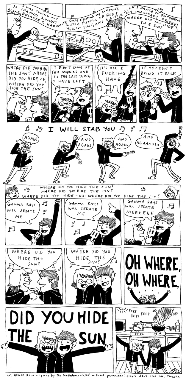 Liz Prince — Cooking with the Methadones