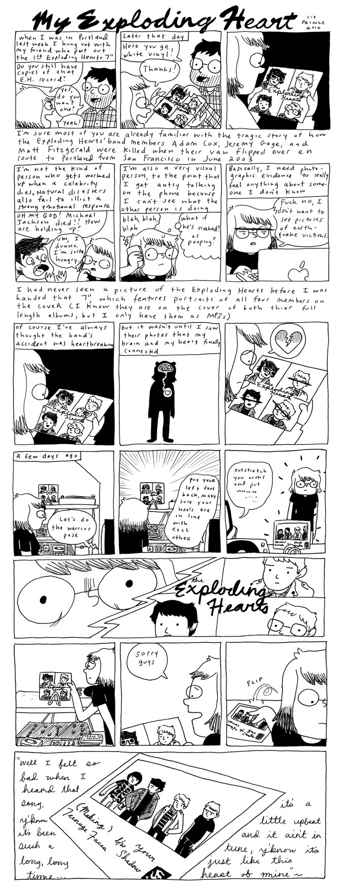 Liz Prince — My Exploding Heart
