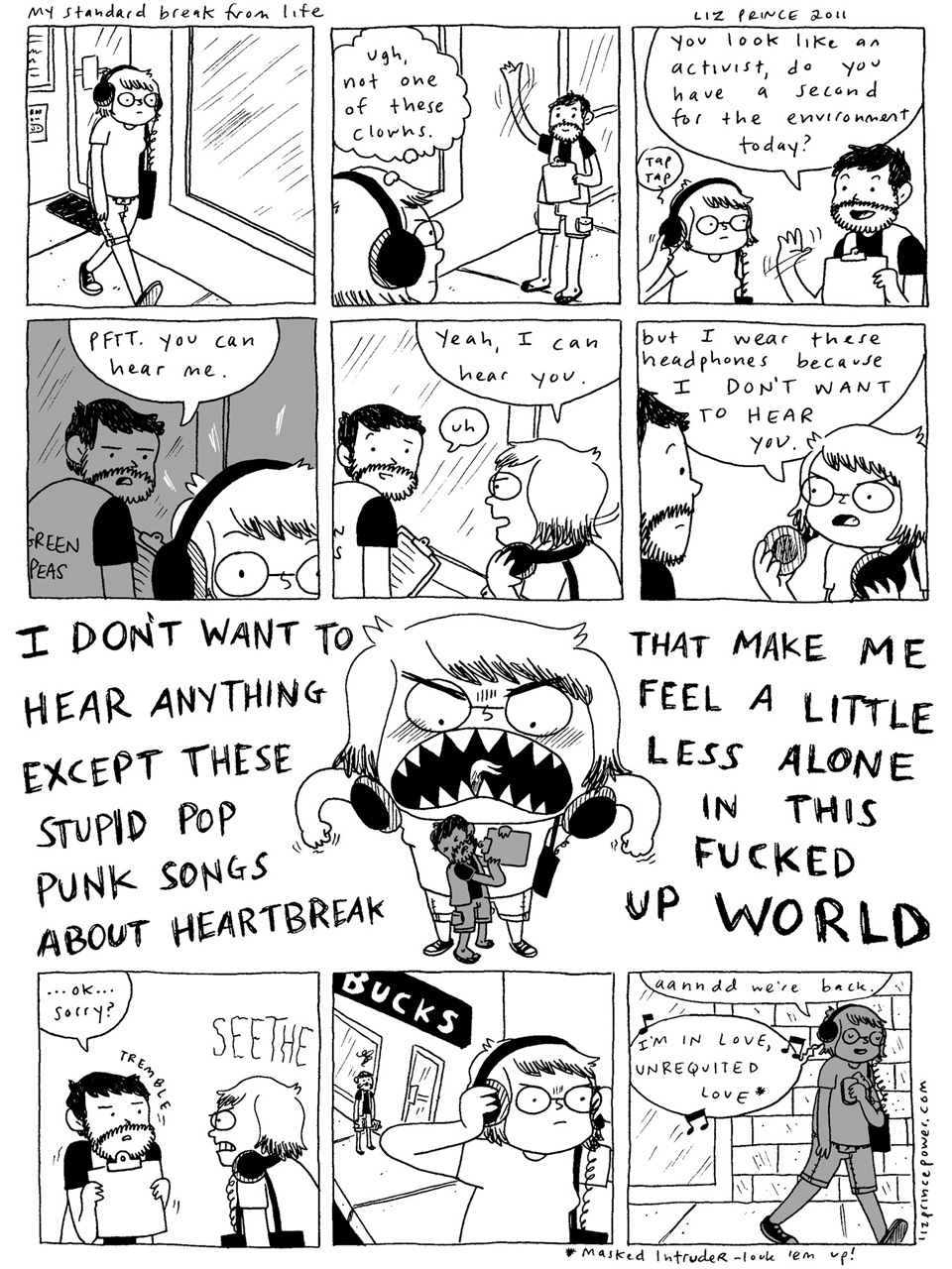 Liz Prince — My Standard Break from Life