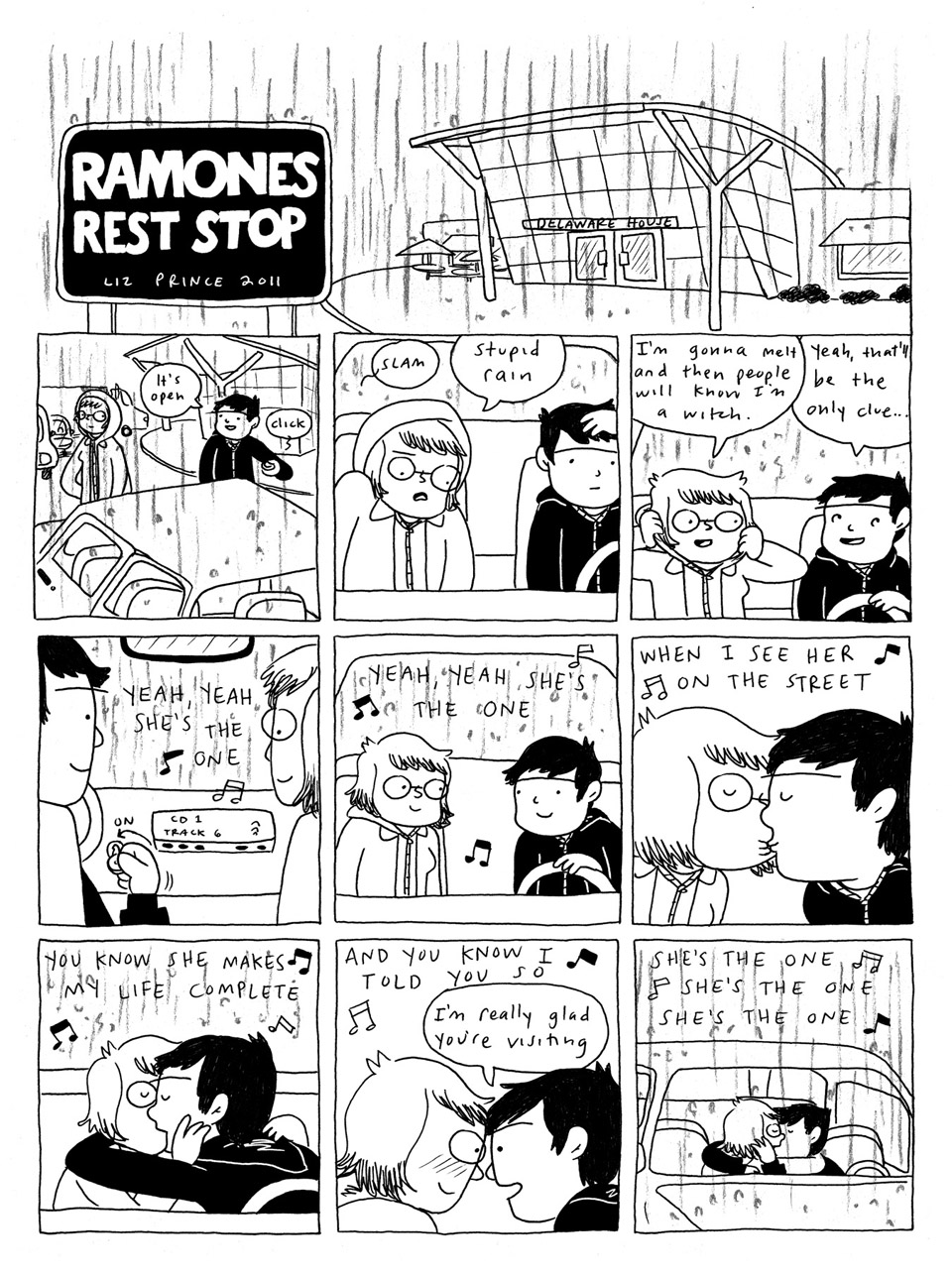 Liz Prince — Ramones Rest Stop