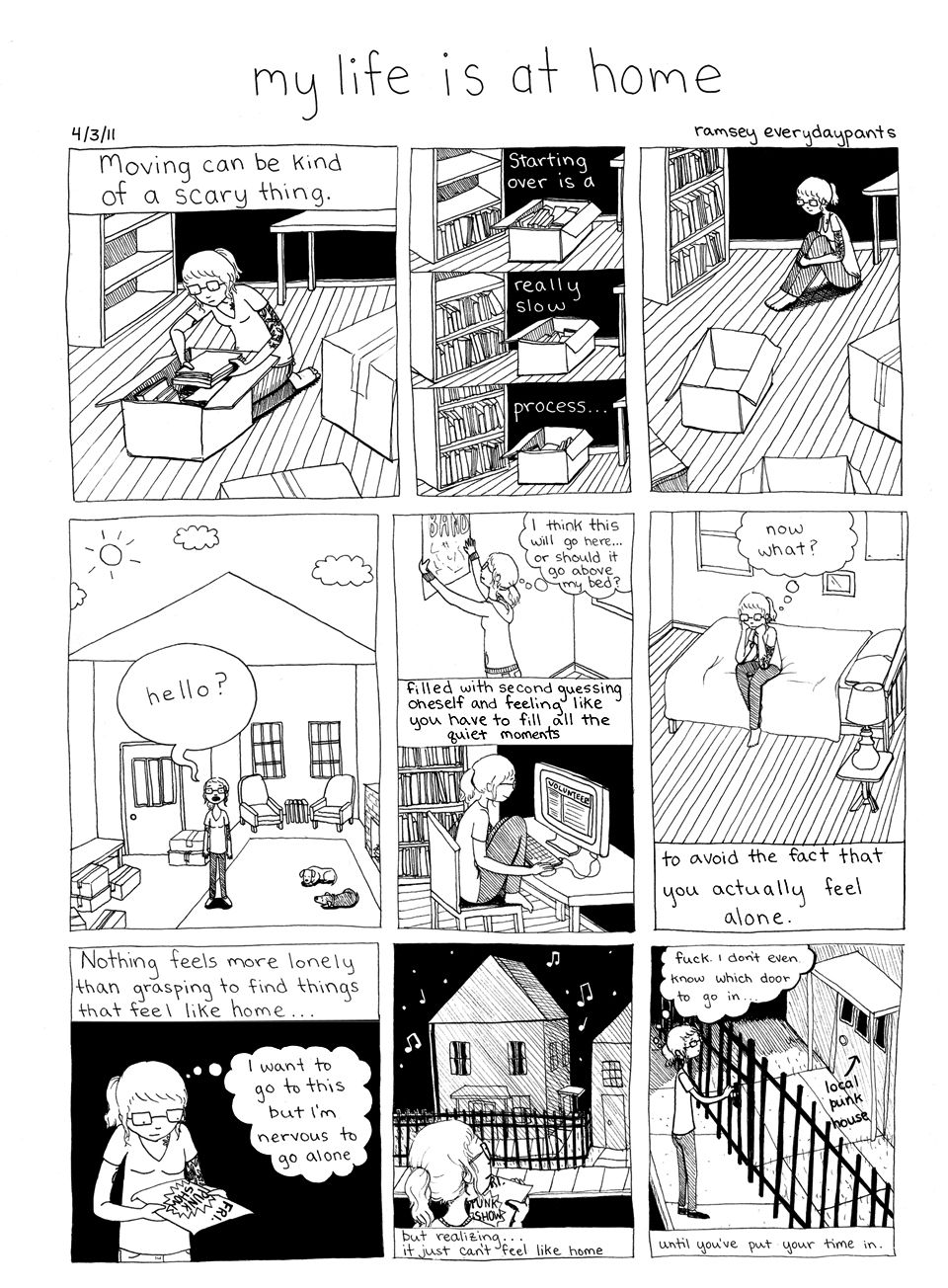 Ramsey Beyer — My Life Is at Home